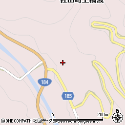 島根県出雲市佐田町上橋波176周辺の地図