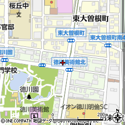 愛知県名古屋市東区徳川町2418周辺の地図