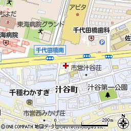 愛知県名古屋市千種区猪高町大字猪子石猪々道周辺の地図