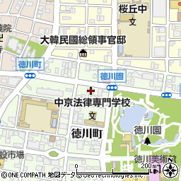 愛知県名古屋市東区徳川町1907周辺の地図