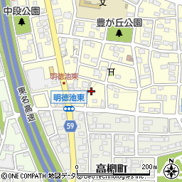 愛知県名古屋市名東区豊が丘2909周辺の地図