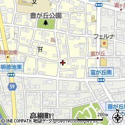 愛知県名古屋市名東区豊が丘2601周辺の地図