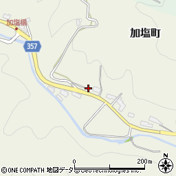 愛知県豊田市加塩町寺屋敷周辺の地図