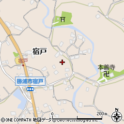 〒299-5216 千葉県勝浦市宿戸の地図