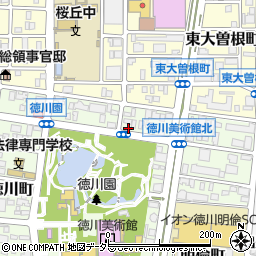 愛知県名古屋市東区徳川町2427周辺の地図