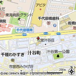 レインボー千代田橋周辺の地図