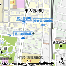 愛知県名古屋市東区徳川町2505周辺の地図