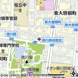 愛知県名古屋市東区徳川町2425周辺の地図