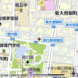 愛知県名古屋市東区徳川町2426周辺の地図