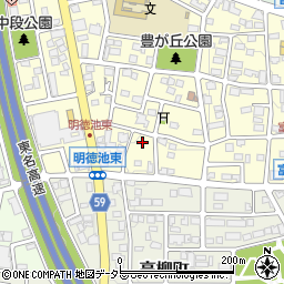 愛知県名古屋市名東区豊が丘2911周辺の地図