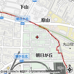 愛知県名古屋市名東区朝日が丘24周辺の地図