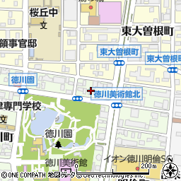 愛知県名古屋市東区徳川町2424周辺の地図