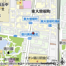 愛知県名古屋市東区徳川町2502周辺の地図