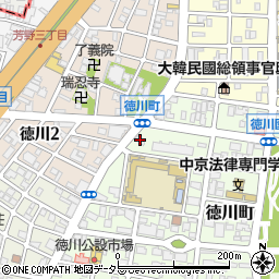 愛知県名古屋市東区徳川町2003周辺の地図