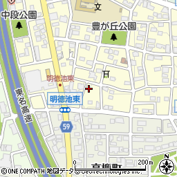 愛知県名古屋市名東区豊が丘2912周辺の地図