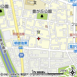 愛知県名古屋市名東区豊が丘2801周辺の地図