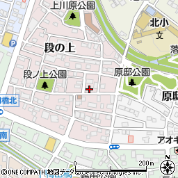 愛知県長久手市段の上1507周辺の地図