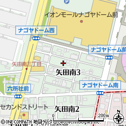 愛知県名古屋市東区矢田南3丁目6周辺の地図