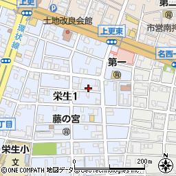 愛知県名古屋市西区栄生1丁目15-7周辺の地図