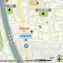 愛知県名古屋市名東区豊が丘3003周辺の地図