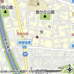 愛知県名古屋市名東区豊が丘2901周辺の地図