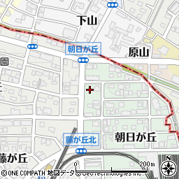 愛知県名古屋市名東区朝日が丘94周辺の地図