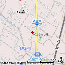 滋賀県大津市八屋戸709周辺の地図