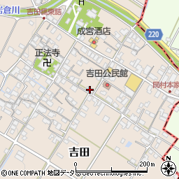 滋賀県犬上郡豊郷町吉田197周辺の地図