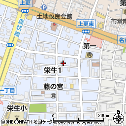 愛知県名古屋市西区栄生1丁目15-10周辺の地図
