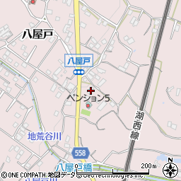 滋賀県大津市八屋戸640周辺の地図