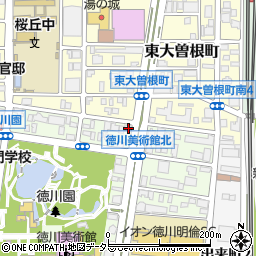愛知県名古屋市東区徳川町2415周辺の地図