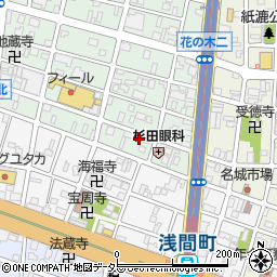 桂産業花の木倉庫周辺の地図
