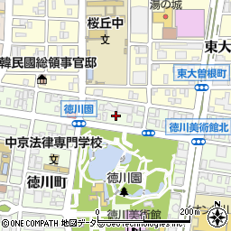 愛知県名古屋市東区徳川町2320周辺の地図
