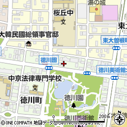 愛知県名古屋市東区徳川町2322周辺の地図