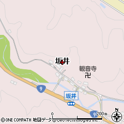 京都府京丹波町（船井郡）坂井周辺の地図