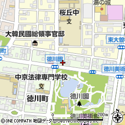 愛知県名古屋市東区徳川町2324周辺の地図