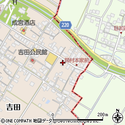 滋賀県犬上郡豊郷町吉田50周辺の地図