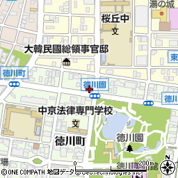 愛知県名古屋市東区徳川町2214周辺の地図