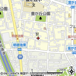 愛知県名古屋市名東区豊が丘2311周辺の地図
