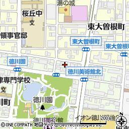 愛知県名古屋市東区徳川町2408周辺の地図