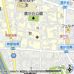 愛知県名古屋市名東区豊が丘2308周辺の地図