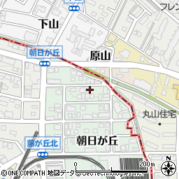 愛知県名古屋市名東区朝日が丘18周辺の地図