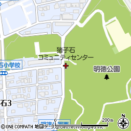猪子石コミュニティセンター周辺の地図