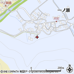 滋賀県犬上郡多賀町一ノ瀬395周辺の地図