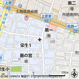 愛知県名古屋市西区栄生1丁目15-22周辺の地図