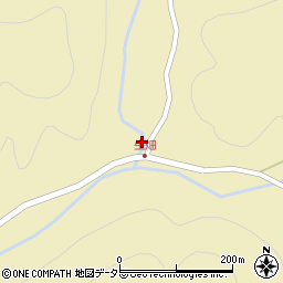 京都府南丹市日吉町生畑（校元）周辺の地図