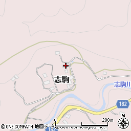 千葉県富津市志駒598周辺の地図