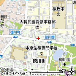 愛知県名古屋市東区徳川町2219周辺の地図