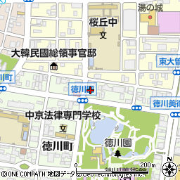 愛知県名古屋市東区徳川町2302周辺の地図