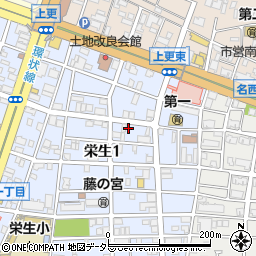 愛知県名古屋市西区栄生1丁目15-19周辺の地図